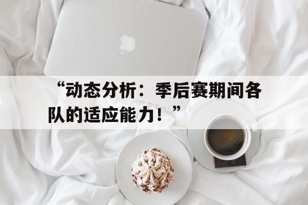 米兰网站-“动态分析：季后赛期间各队的适应能力！”